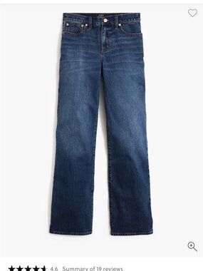 J.Crew Factory wide-leg full-length in all-day stretch medium wash size 30